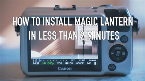 Overcoming Limitations: Magic Lantern for Canon Cameras